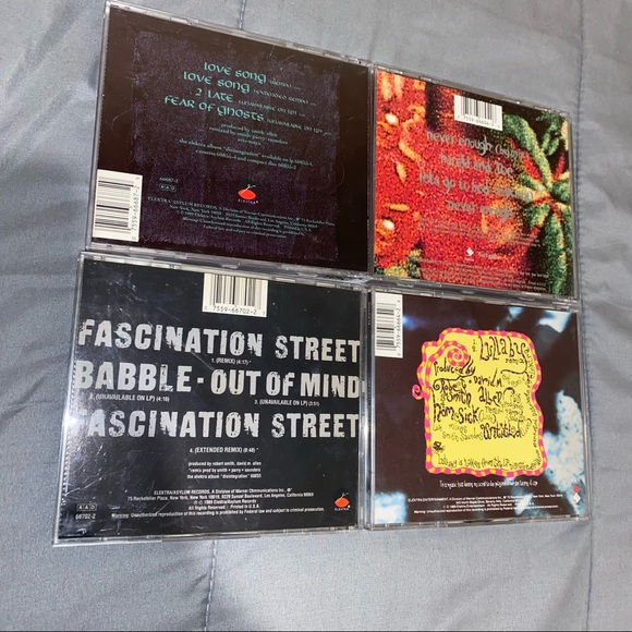 4 All The Cure CDs all CD singles - Picture 3 of 9